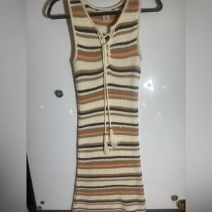 Say What? Multicolor Knit Dress